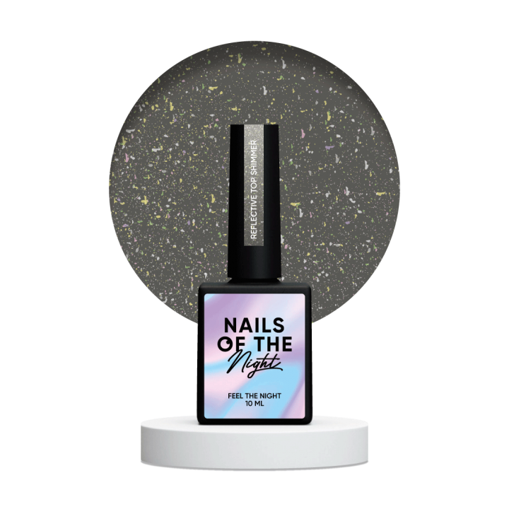 Top NAILSOFTHENIGHT светоотражающий  Reflective Shimmer, 10 мл