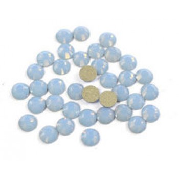 Стеклянные стразы Blue Opal ss12, 100 шт