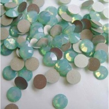 Стеклянные стразы Green opal ss5, 100шт